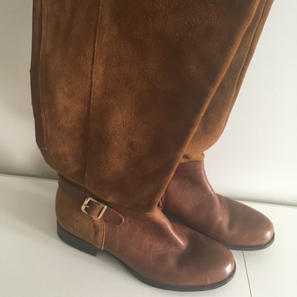 Warm Brown Over-the-Knee Boots - Picture 2 of 4